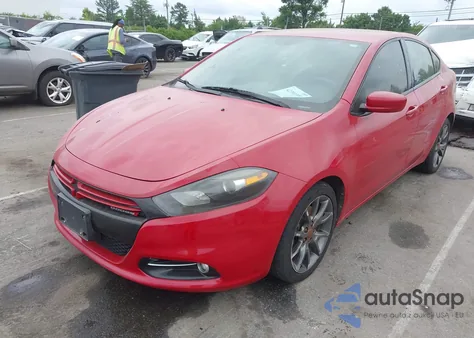 2013 Dodge Dart Rallye из США, поврежденный, VIN 1C3CDFBA0DD142121